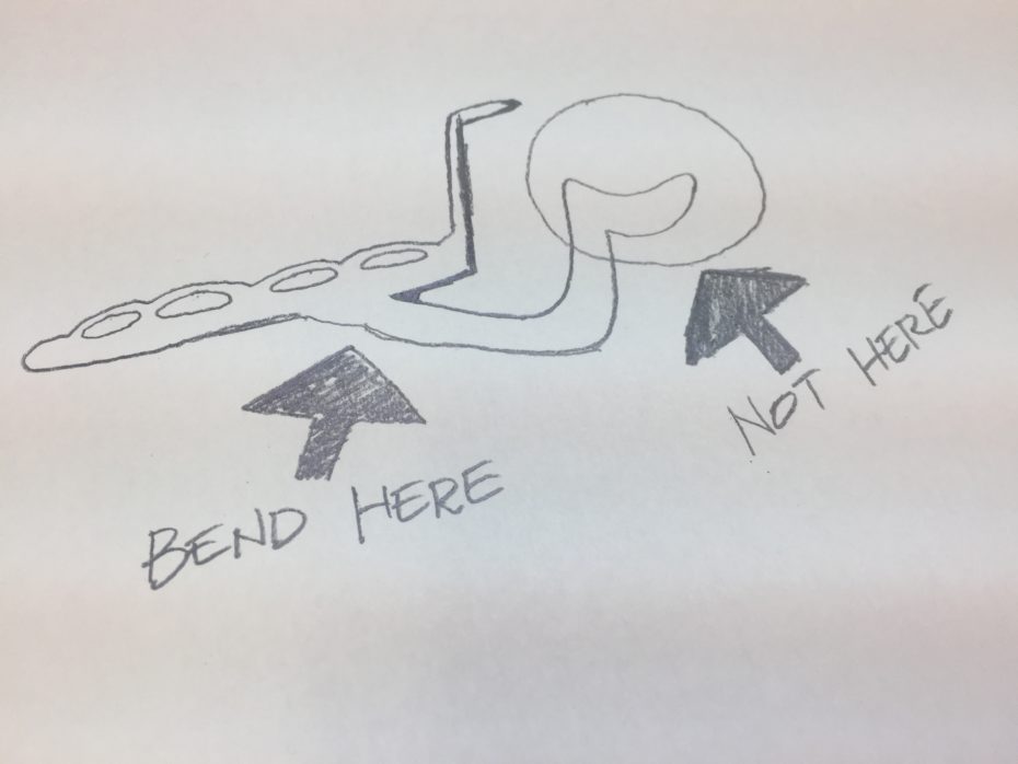 sketch - bend here not here